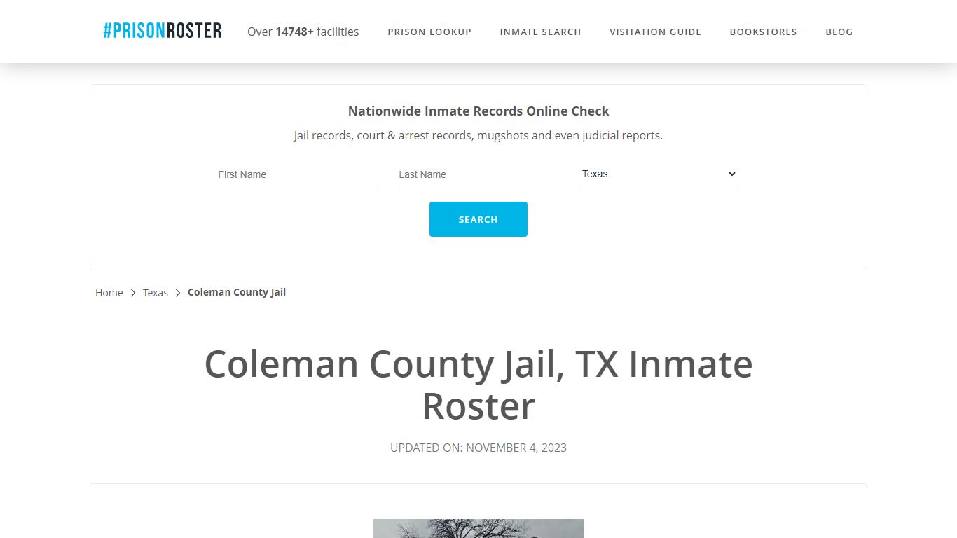 Coleman County Jail, TX Inmate Roster - Prisonroster